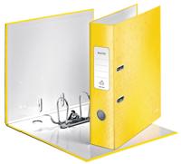 Ordner leitz wow 180° gelamineerd 80mm a4 geel | 10 stuks - thumbnail