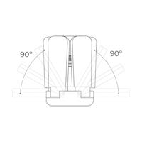 Ledlamp EDM 98909 45 W E27 4265 Lm In meerdere richtingen (6500 K) - thumbnail