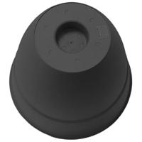 Bloempot EDA Grijs Ø 52 cm Donker grijs Plastic Cirkelvormig Modern - thumbnail