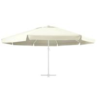 VidaXL Vervangingsdoek voor parasol 600 cm zandkleurig - thumbnail