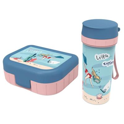 Rotho Memory Kids Explorer Girls Lunch Set Rotho Memory Kids Explorer Girls Lunch Set