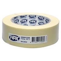 HPX Masking tape 60°C | Crèmewit | 38mm x 50m - MA3850 - MA3850 - thumbnail