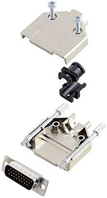 Amphenol L17DTPK-M-15+L717HDA26P D-sub male connectorset 180 ° Aantal polen: 26 Soldeerkelk 1 stuk(s)