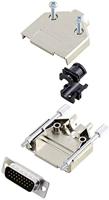 Amphenol L17DTPK-M-15+L717HDA26P D-sub male connectorset 180 ° Aantal polen: 26 Soldeerkelk 1 stuk(s) - thumbnail