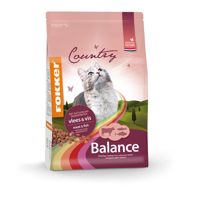 Fokker Country Balance met vlees en vis kattenvoer 2,5 kg - thumbnail
