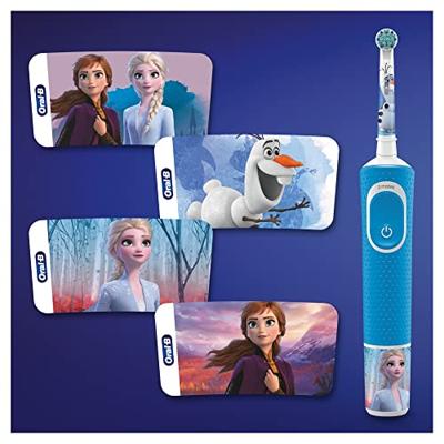 Oral-B kids disney frozen 2 elektrische tandenbostel blauw/wit