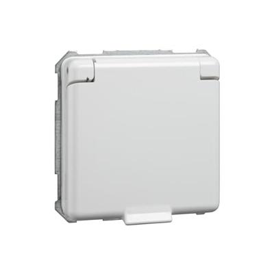 ELSO-stekkerdoos 225034 met klapdeksel 16A zuiver wit 1 stuk(s)