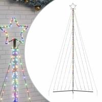 VidaXL Led-kerstboom 570 leds kleurrijk 399 cm - thumbnail