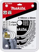 Makita B-33906 Cirkelzaagbladset 190 x 30 x 1.4 mm 1 set(s) - thumbnail