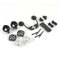 FTX Texan Moulded Mirrors, Spot Light & Wipers - thumbnail