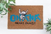 Disney Stitch Doormat Ohana 60 x 40 cm - thumbnail