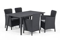 Tuintafel Lima antraciet 160 cm - thumbnail