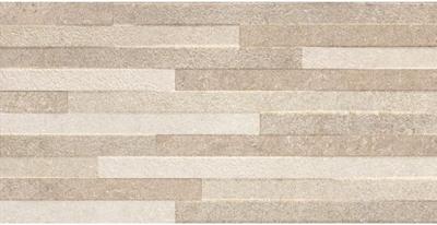 Wandtegel Pierre Taupe Decor 30X60 Rett, Mat J-Stone