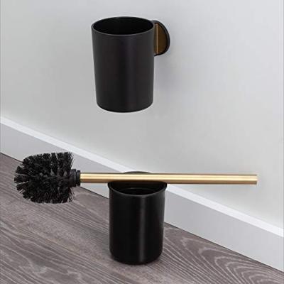Toiletaccessoiresset Tiger Tune Met Toiletborstel, Toiletrolhouder en Handdoekhaak Geborsteld Messing - Zwart Toiletaccessoiresset Tiger Tune Met Toiletborstel, Toiletrolhouder en Handdoekhaak Geborsteld Messing - Zwart