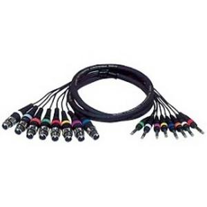 DAP DAP FL67 - 8 XLR female 3P > 8 Jack stereo 6 meter