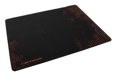 Esperanza EA146R muismat Zwart, Rood