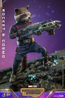 Guardians of the Galaxy Vol. 3 Movie Masterpiece Action Figuren 1/6 Rocket & Cosmo 16 cm - thumbnail