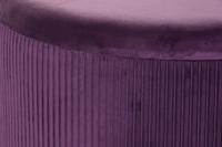 Voetensteun DKD Home Decor Polyester MDF Bordeaux (70 x 70 x 28 cm) - thumbnail