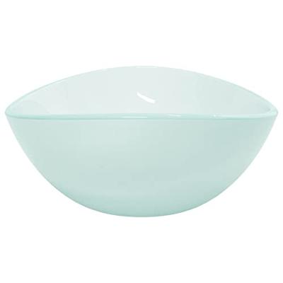 VidaXL Wasbak 54,5x35x15,5 cm gehard glas mat
