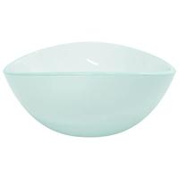 VidaXL Wasbak 54,5x35x15,5 cm gehard glas mat - thumbnail