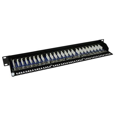 ACT PP1002 Patchpaneel 24-poorts Shielded CAT5E met Cover