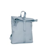 Branson - Los Angeles Rolltop Backpack Mini Soft Blue | 7L Waterafstotende Rugzak van PU - thumbnail