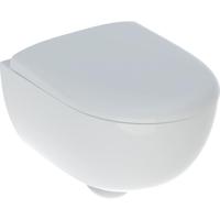 Geberit Wandcloset Renova Pack Diepspoel Kleine Sprong Gesloten Vorm Rimfree Met Zitting Wit - thumbnail