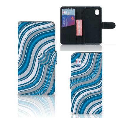 Alcatel 1B (2020) | Telefoon Hoesje | Waves Blue