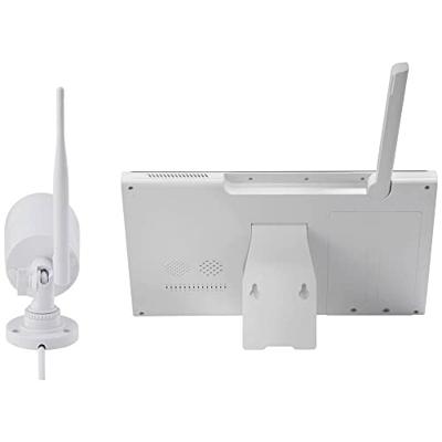 Sygonix SY-5046554 Bewakingscameraset Radiografisch 8-kanaals Met 1 camera 1920 x 1080 Pixel 2.4 GHz Sygonix SY-5046554 Bewakingscameraset Radiografisch 8-kanaals Met 1 camera 1920 x 1080 Pixel 2.4 GHz