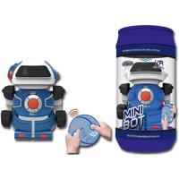 Gear2play RC robot Mini Bot speelfiguur 10 cm blauw in blik - thumbnail