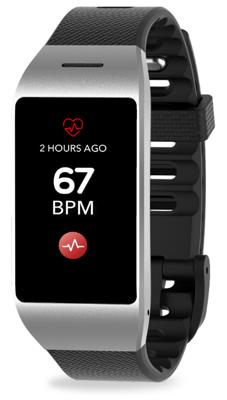 MyKronoz ZeNeo Smartwatch, zilver, IPS, 2,9 cm (1,14 inch), IPS, touchscreen, 96 uur, 26 g, zilverkleurig