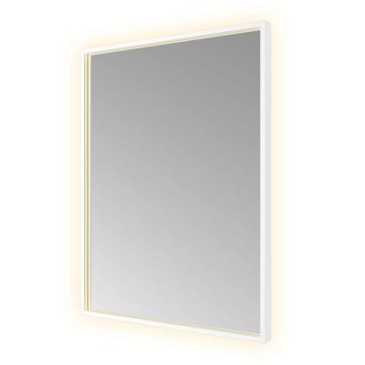 Spiegel Hotbath &MORE 80x60 cm LED-Verlichting Spiegelverwarming Rechthoek Mat Wit Spiegel Hotbath &MORE 80x60 cm LED-Verlichting Spiegelverwarming Rechthoek Mat Wit