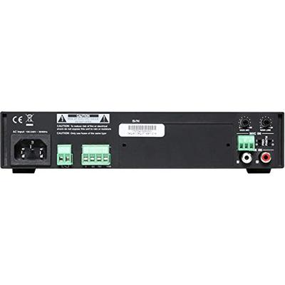Audac COM104 100V versterker & mixer 40W