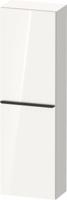 Hoge Kast Duravit D-Neo Kolomkast Wand 132 cm Linksdraaiend Hoogglans Wit - thumbnail