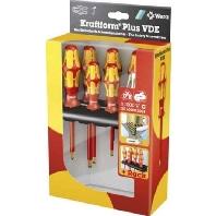 Wera 160 i/165 i/7 Rack Schroevendraaierset VDE 7-delig Plat, Kruiskop Pozidriv - thumbnail
