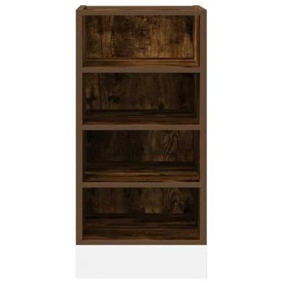 Onderkast 40x44,5x81,5 cm bewerkt hout gerookt eikenkleurig Onderkast 40x44,5x81,5 cm bewerkt hout gerookt eikenkleurig