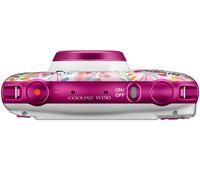 Nikon W150 Flowers Digitale camera 13.2 Mpix Zoom optisch: 3 x Bloemen, Wit Waterdicht, Stofdicht, Schokbestendig, Bluetooth, Onderwatercamera - thumbnail