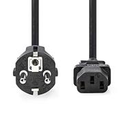 Nedis cegp10030bk50 voedingskabel schuko male - iec-320-c13 5,0 m zwart - thumbnail