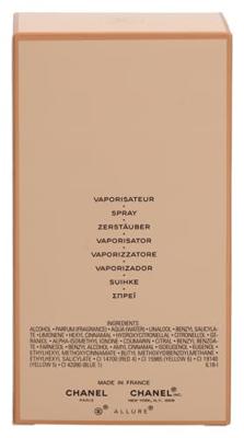 Chanel Allure Femme Eau de parfum Spray 100 ml Dames