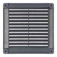 Ventilatierooster EDM 87703 Grijs 15 x 15 cm - thumbnail
