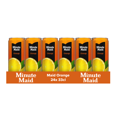 Minute Maid orange blik (24x 33cl)
