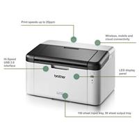 Monochrome laserprinter - BROTHER - HL-1210W - WiFi - 20ppm - thumbnail
