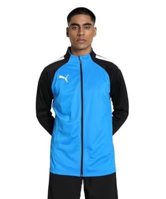 PUMA teamLIGA Trainingsjack Blauw Zwart PUMA teamLIGA Trainingsjack Blauw Zwart