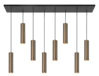Highlight Eetkamer hanglampPerugia brons - 8x GU10 - H5676.32 - thumbnail
