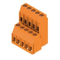 Weidmüller 1977490000 Klemschroefblok 4 mm² Aantal polen 10 Oranje 50 stuk(s) - thumbnail