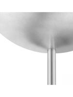 Vloerlamp Easy 28/28/180cm, geborsteld staal, geïntegreerde LED, met voetschakelaar, voor woonkamer, slaapkamer en thuiskantoor - thumbnail