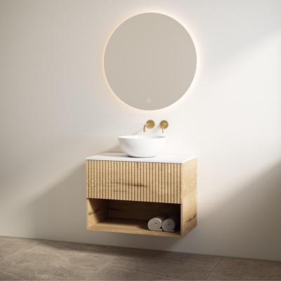 Badmeubelset Best Design Rigatti 100 cm Halifax + Mat Wit Blad