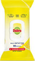 Dubro Multi Ontvetter Doekjes Citroen - thumbnail