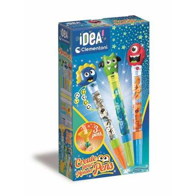 Clementoni idea maak je eigen pennen monster