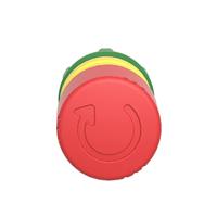 Schneider Electric ZB5AS834 Noodstopschakelaar Kunststof frontring IP66 1 stuk(s) - thumbnail